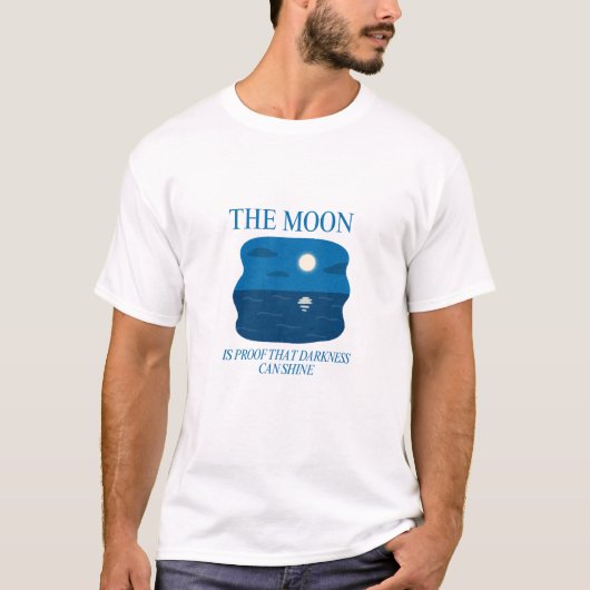 自分らしさを受け入れろ - 太字グランジフォント Tシャツ (正面)