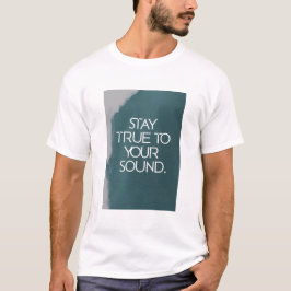 自分らしさを貫くサウンド Tシャツ