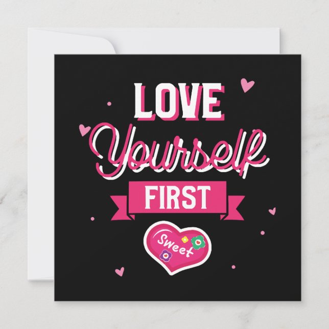 自分をまず愛して (正面)