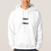 自分をアップグレードTシャツ パーカ (正面)