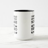 自分をエスプレッソしないで マグカップ (中央)