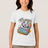 自分をカウント | 自信のあるミニマルTシャツ トライブレンドＴシャツ (正面)