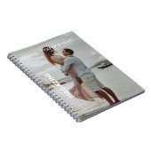 自分をカバースターに！バレンタインデーのプレゼント ノートブック (右側)