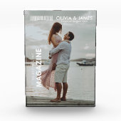 自分をカバースターに！バレンタインデーのプレゼント フォトブロック (正面)