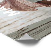 自分をカバースターに!バレンタインデーのプレゼント ポスター (角)