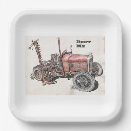 自分をレンタル ペーパープレート