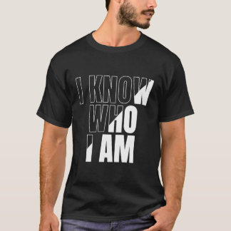 自分を世界に知らしめよう Tシャツ