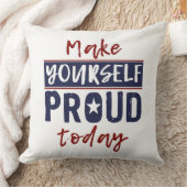 「自分を作る」誇りを持った装飾用クッション クッション (ブランケット)