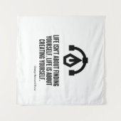 自分を作成する タペストリー (正面(横))