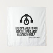 自分を作成する タペストリー (正面)