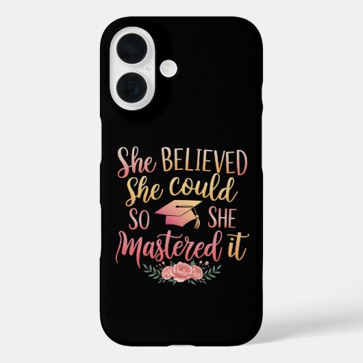 自分を信じてやり遂げた Case-Mate iPhoneケース (裏面)