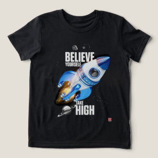 自分を信じて高く飛べ トライブレンドTシャツ