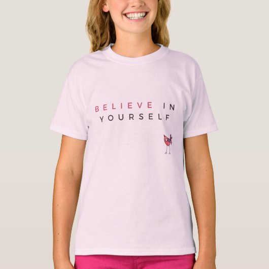 自分を信じて プロモTシャツ Tシャツ (正面)