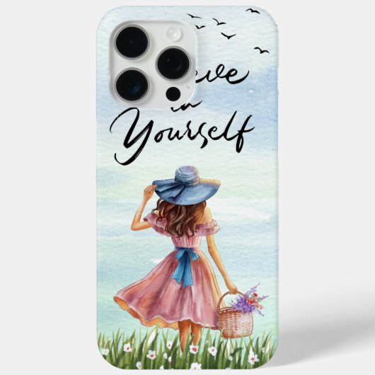 自分を信じて Apple iPhone 15 Pro Max ケース Case-Mate iPhoneケース (裏面)