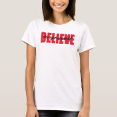 自分を信じてTシャツ Tシャツ (正面)