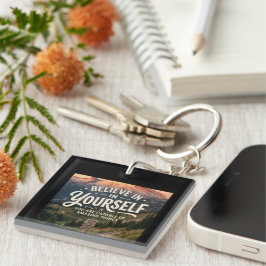 自分を信じる キーホルダー