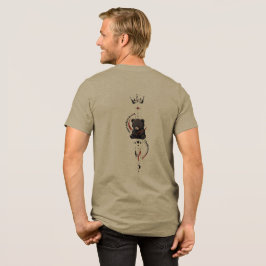 自分を信じる ダークベアトレーダー バックプリント トライブレンドTシャツ