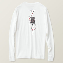 自分を信じる ダークベアトレーダー バックプリント Tシャツ