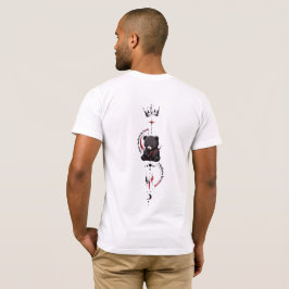 自分を信じる ダークベアトレーダー バックプリント Tシャツ
