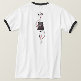 自分を信じる ダークベアトレーダー リアプリント Tシャツ