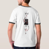 自分を信じる ダークベアトレーダー リアプリント Tシャツ (裏面)