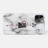 自分を信じる B 大理石のクマのトレーダーシンボル Case-Mate iPhoneケース (裏面(横))
