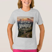 自分を信じる Tシャツ (正面)