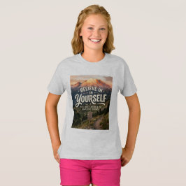 自分を信じる Tシャツ