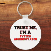 自分を信頼するシステム管理者 キーホルダー (正面)