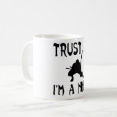 自分を信頼 コーヒーマグカップ (正面左)