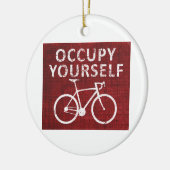 自分を占領する セラミックオーナメント (左)