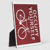 自分を占領する フォトプラーク (側面)