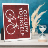 自分を占領する フォトプラーク (側面)