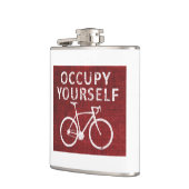 自分を占領する フラスク (左)