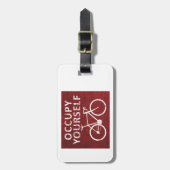 自分を占領する ラゲッジタグ (正面縦)