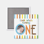 自分を変えようとしている人を見る マグネット (正面/裏面)