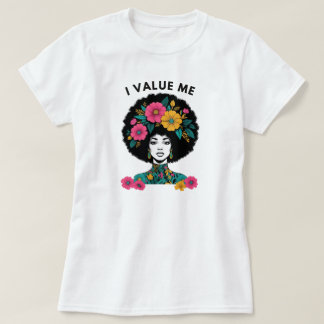 自分を大切に アファメーションTシャツ | 自己愛グラフィック Tシャツ