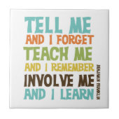 自分を巻き込感動的む引用文 タイル (正面)