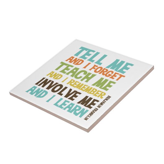 自分を巻き込感動的む引用文 タイル (側面)