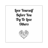 自分を愛して….. ラバースタンプ (インプリント)