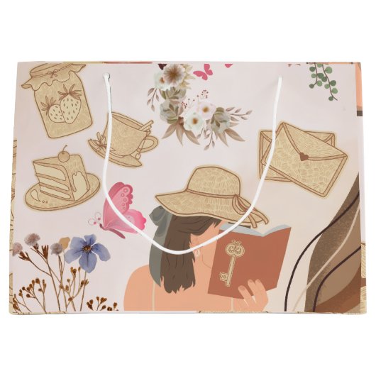 自分を愛して ラージペーパーバッグ (正面)