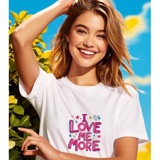 自分を愛して: 自己愛と自信Tシャツ Tシャツ