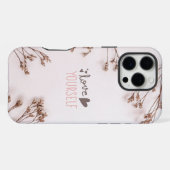 自分を愛して iPhoneケース (裏面横)