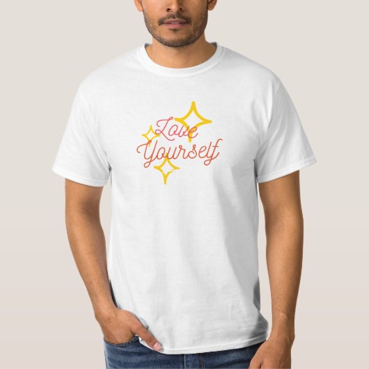 自分を愛して Tシャツ (正面)