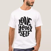 自分を愛して Tシャツ (正面)