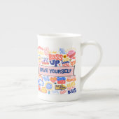 自分を愛する専門のマグカップ ボーンチャイナマグカップ (右)