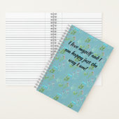 自分を愛する ノートブック (内側)