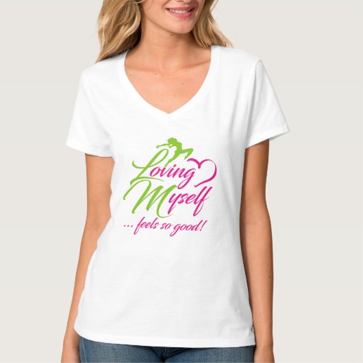 自分を愛する Tシャツ (正面)