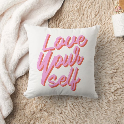 自分を愛せよ クッション (ブランケット)