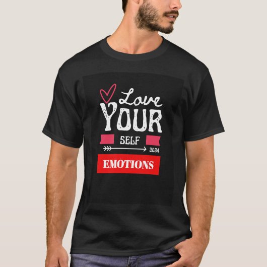 自分を愛せよ Tシャツ (正面)